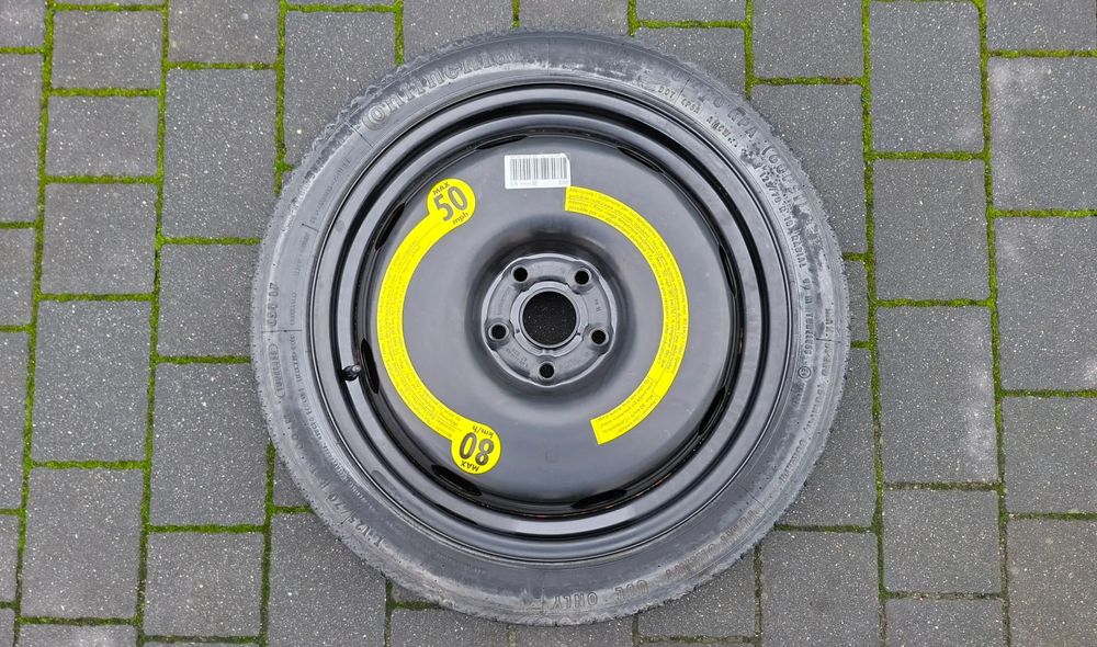 Koło Dojazdowe 18 Audi A3 8P VW Golf VI 5x112 ET 25.5 125/70 R18 1K0601027B