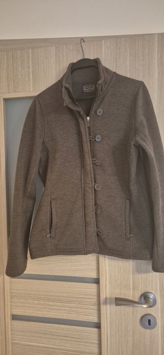 Bluza typu polar brązowa