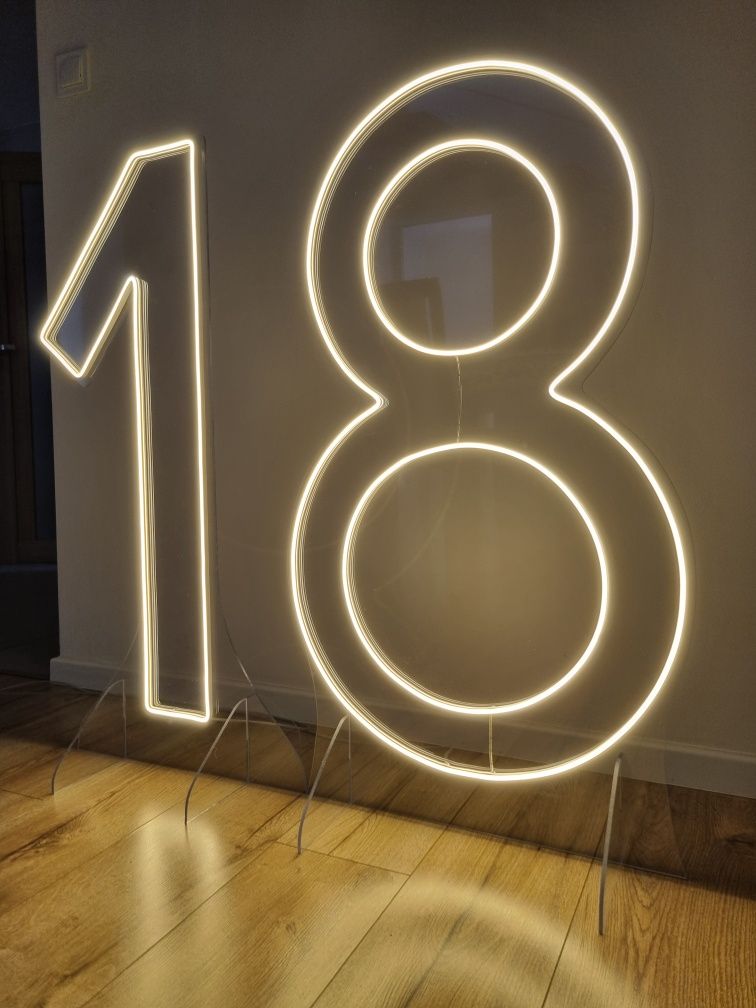 Neon led 18 stojący 100cm ledon
