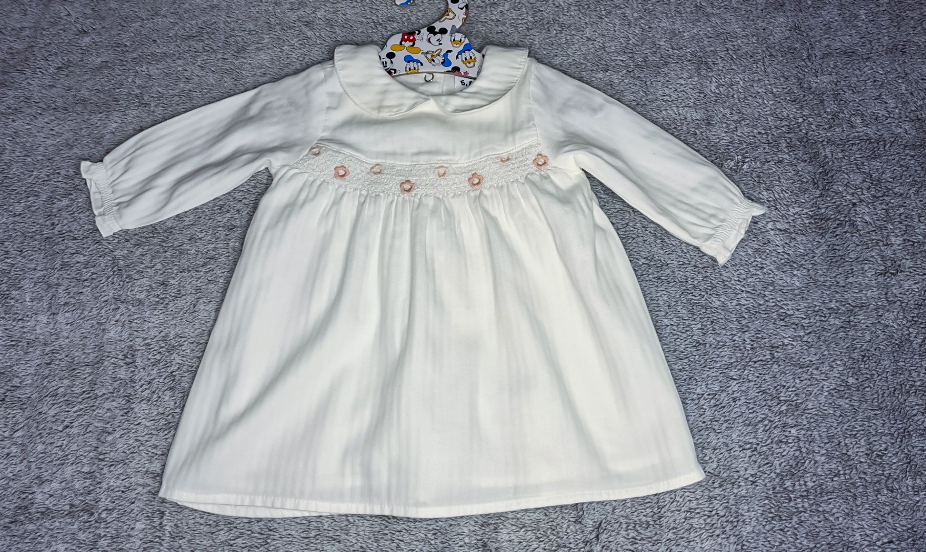 Sukienka biała święta sesja dziewczęca r. 62 (5 10 15)