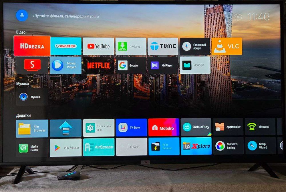 Телевізор 65 TCL 4k 65dp600x1