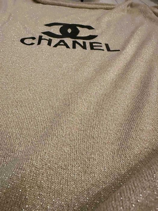 блузка туника платье Chanel вечерний вариант