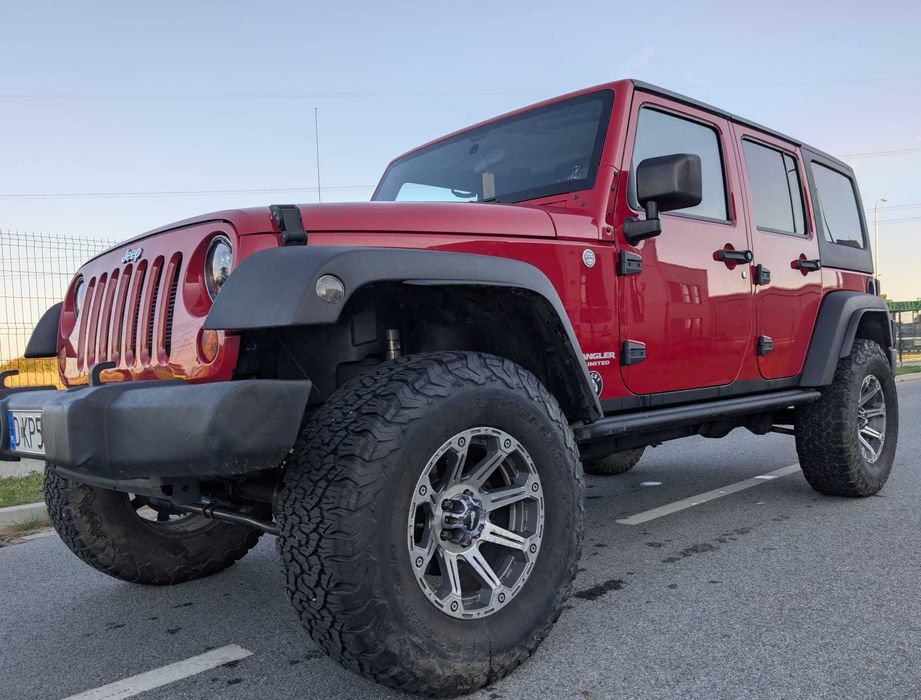 Jeep Wrangler Rubicon 3.6 , zawias fox, JKU, skóry