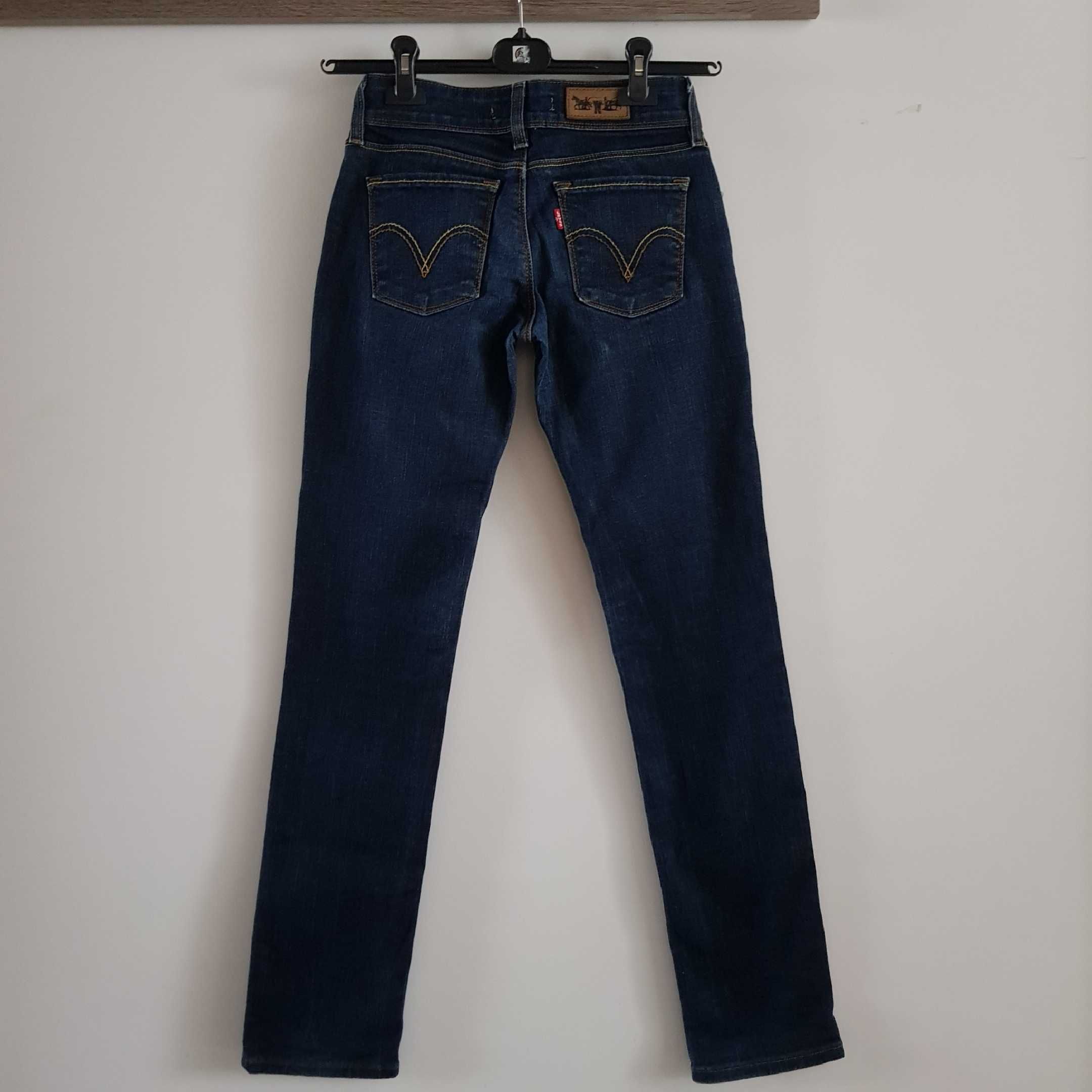 Jeansy Levis r 26/32 ,  Xs/S 571 slim fit