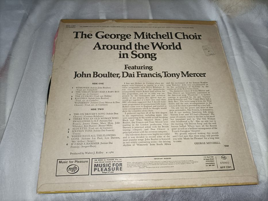 The George Mitchell Choir_vinil