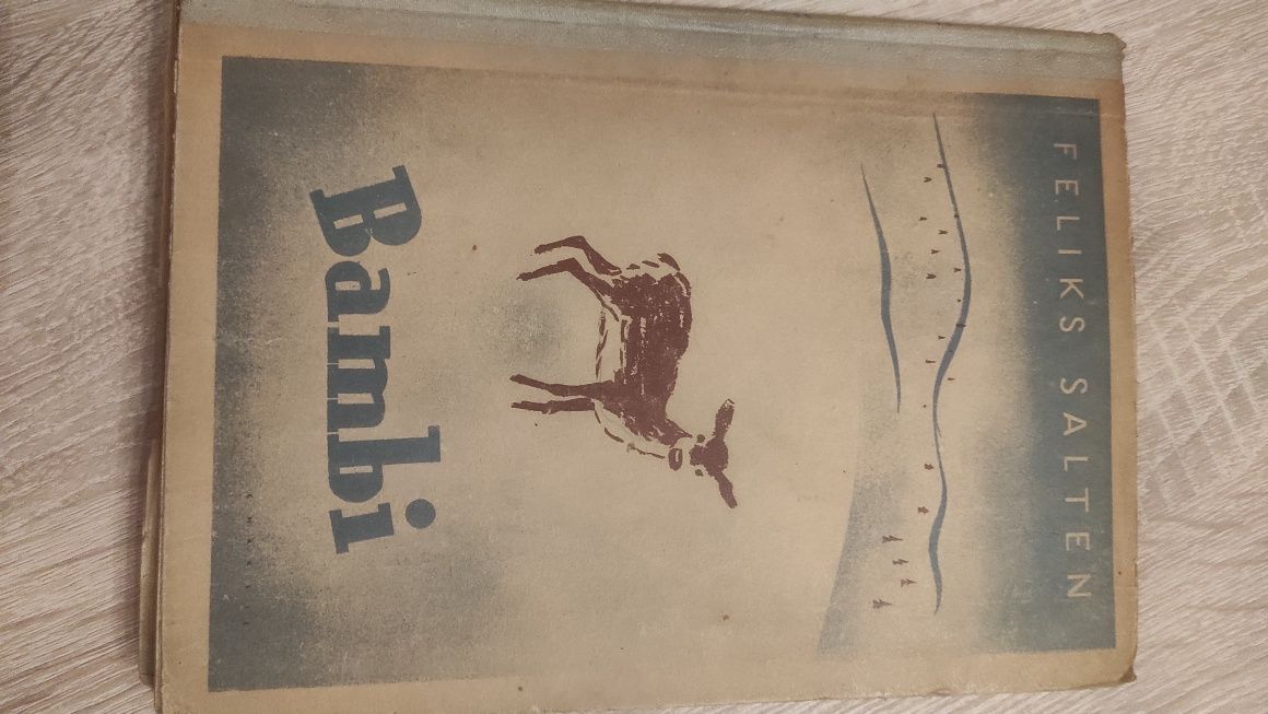 Książka "Bambi" Feliks Salten 1946
