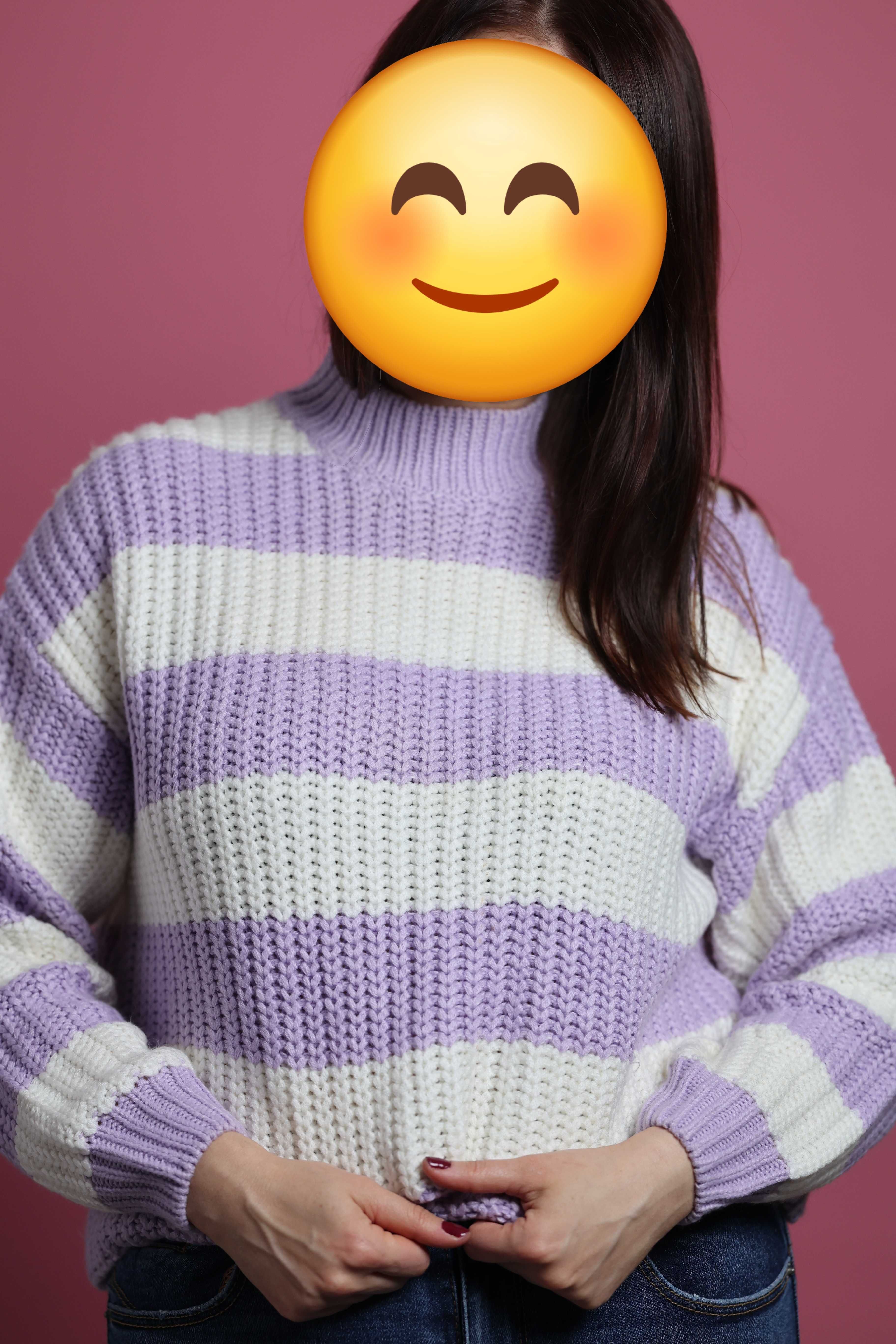 Sweter Sinsay w paski, nowy, nienoszony rozm. XS