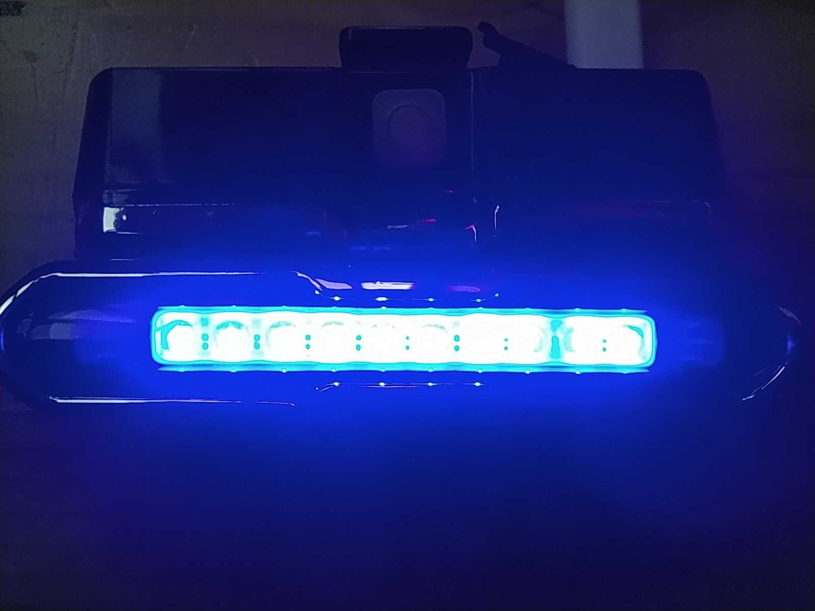 Супер яркий задний LED фонарь для велосипеда 5 режимов/полиция