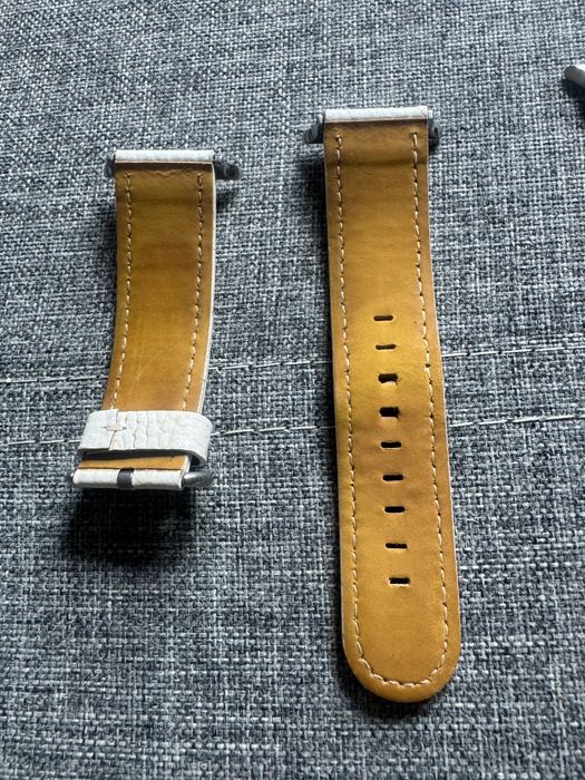 Zestaw 3 pasków bransolet Apple Watch 38-40 mm złota milanese biały