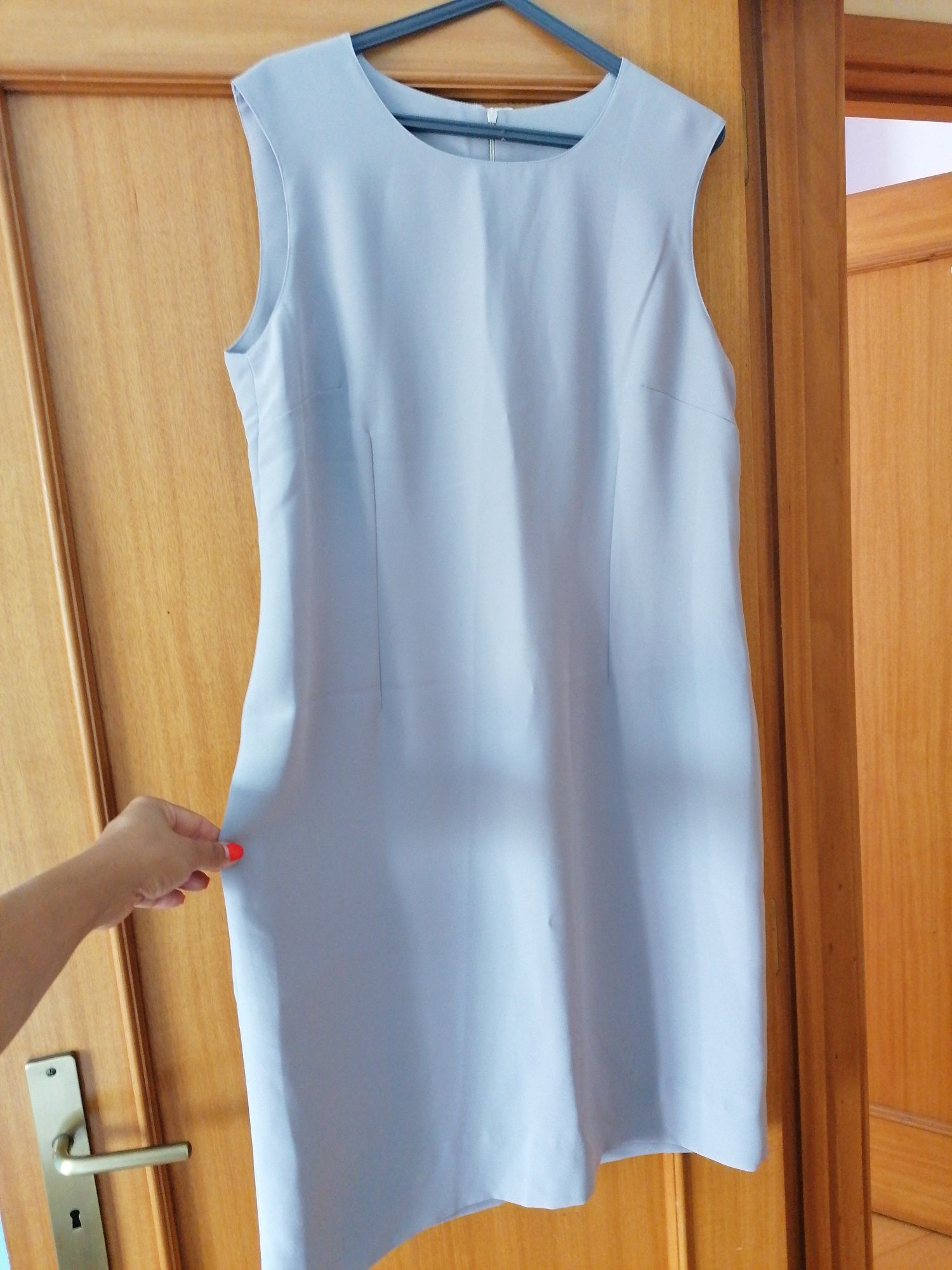 Vestido seda cerimónia