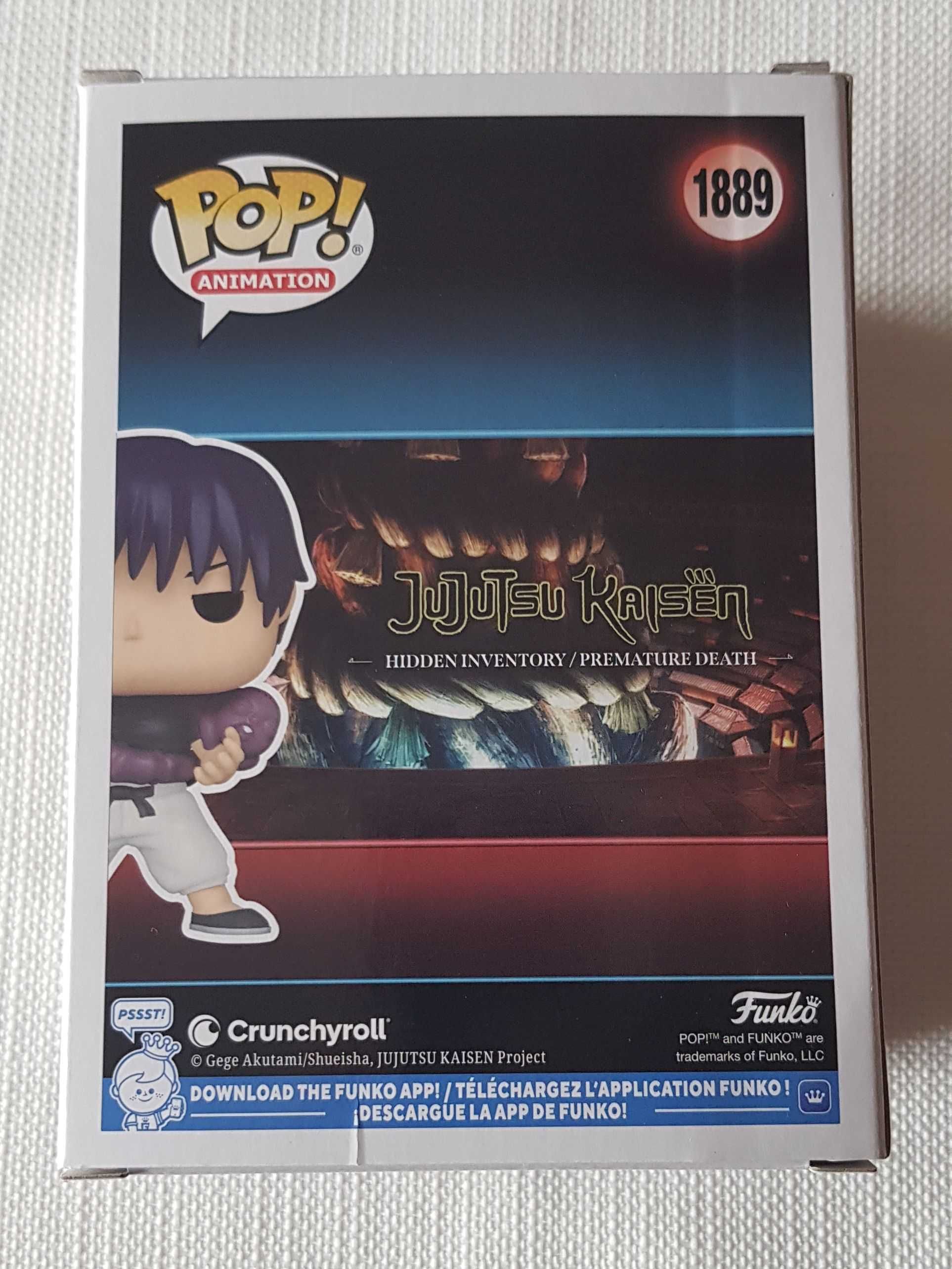 Funko POP! Jujutsu Kaisen Toji Fushiguro - GITD Chase #1889 SE