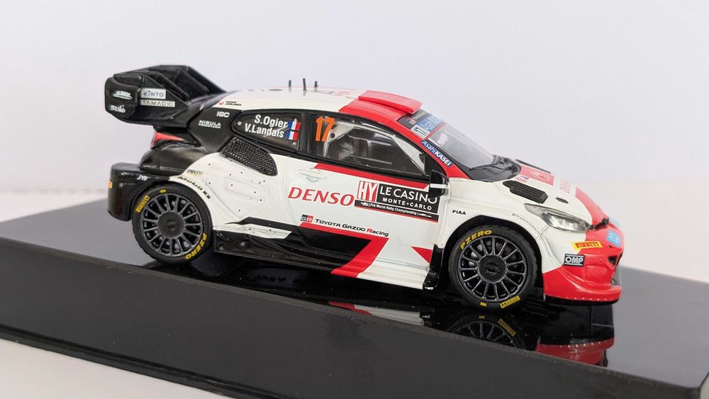 Ixo 1:43 Toyota GR Yaris Rally1 Hybrid WRC Ogier Rali Monte-Carlo 2023