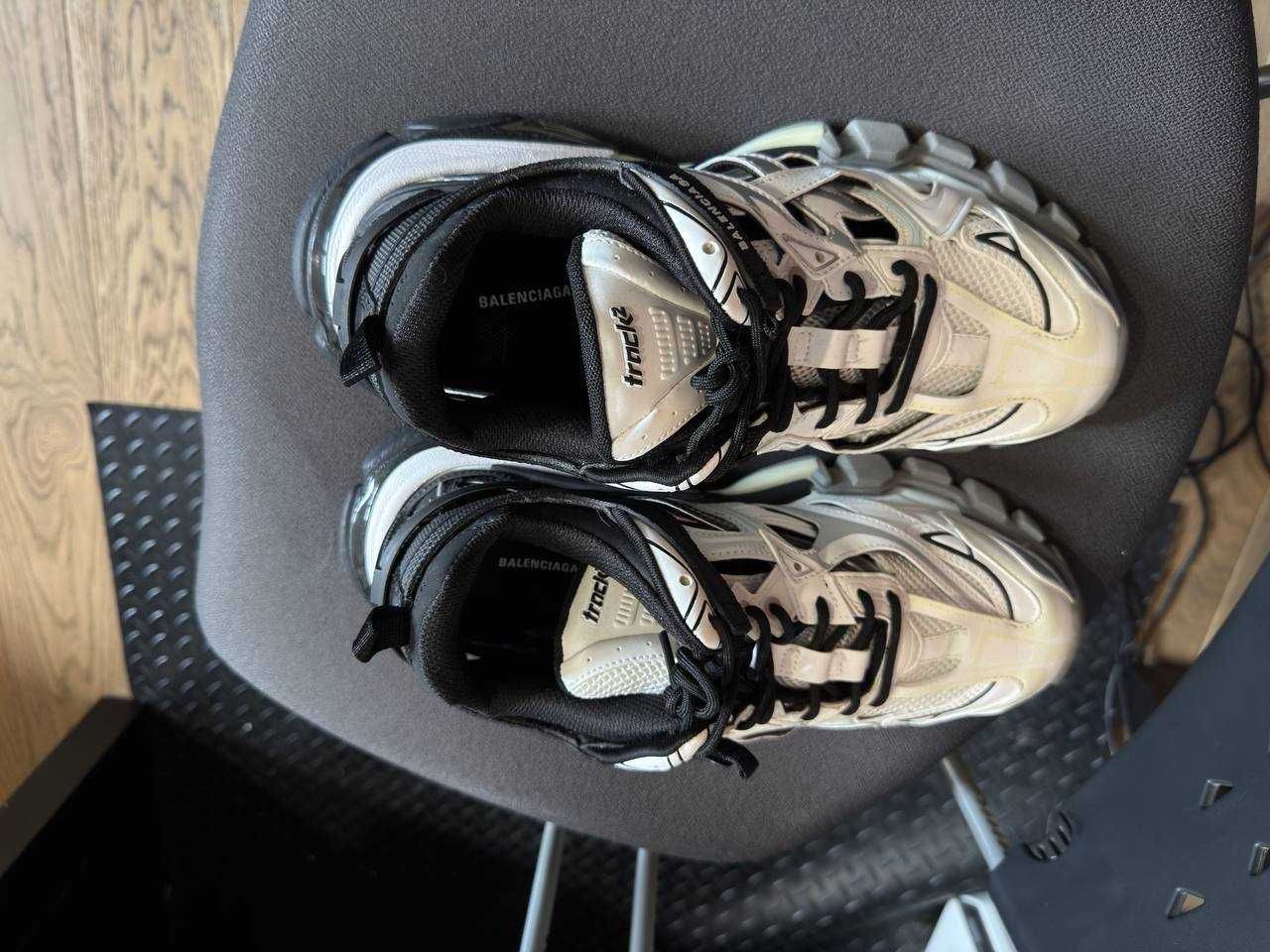 Balenciaga Track.2 Trainer Black White roz. 44 NOWE + ORG. PUDEŁKO