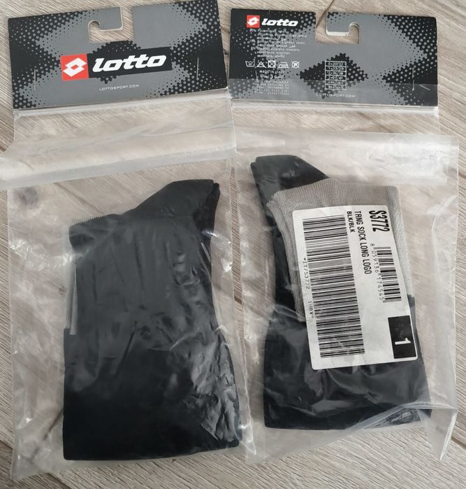 2 pary Skarpetogetry dla chłopca piłkarskie LOTTO LONGr.33/35 skarpety