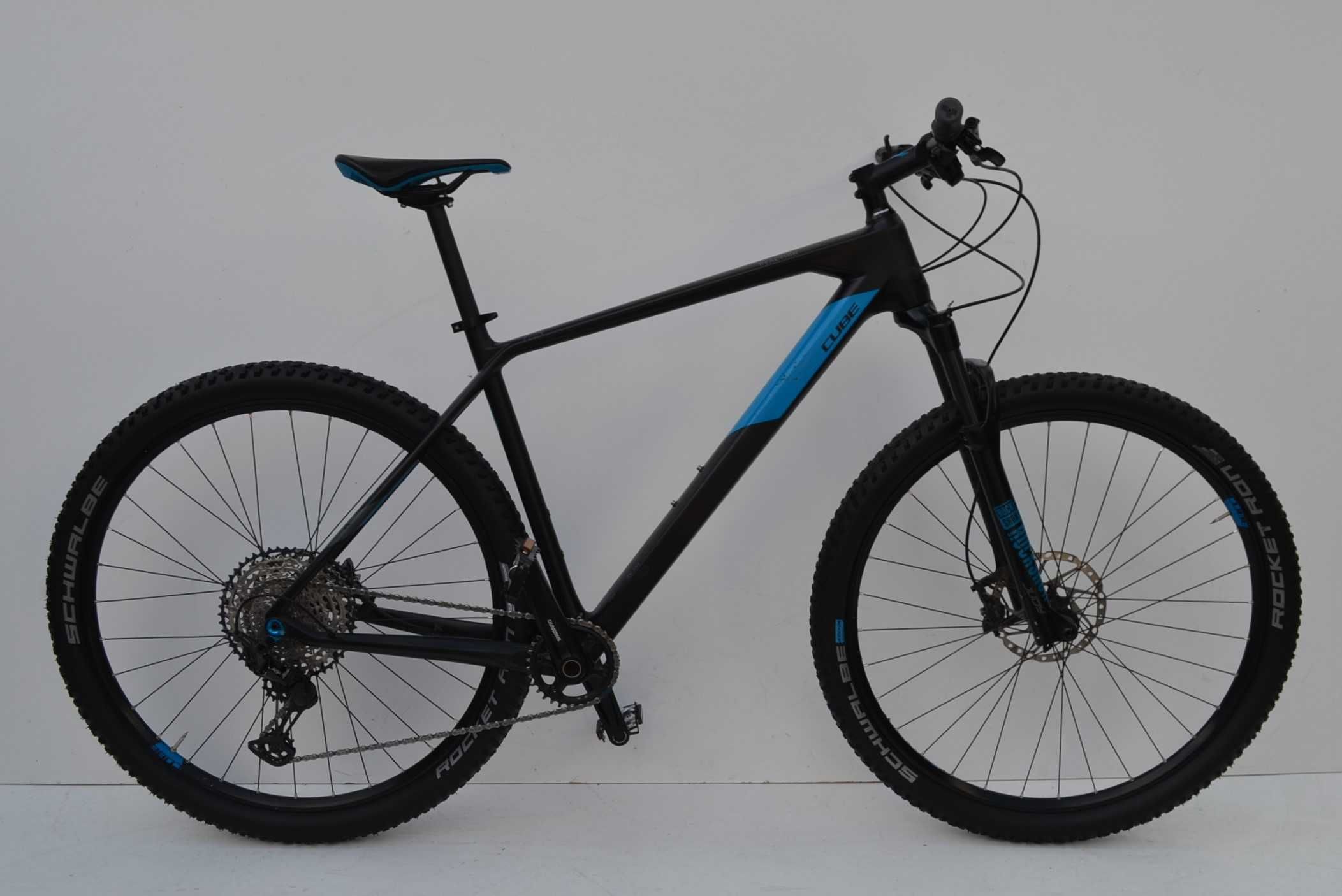 MTB Cube Recation pro c:62 carbon 1 x12 xt rock shox koła 29 stan bdb