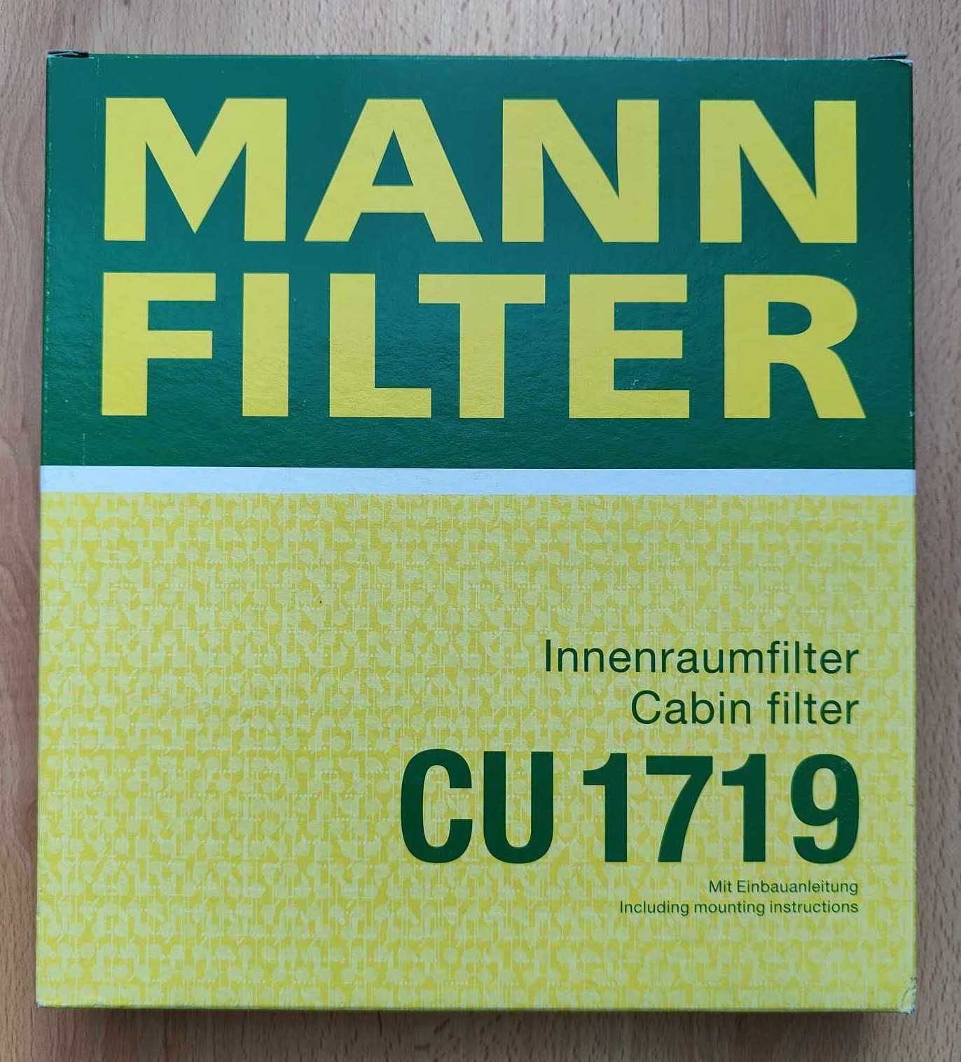 Filtr kabinowy MANN CU 1719