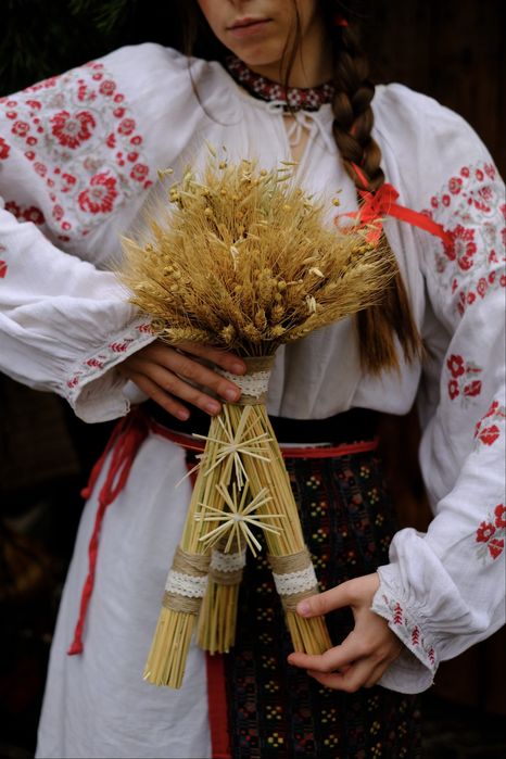 Дідух сноп із пшениці різдвяний дідух