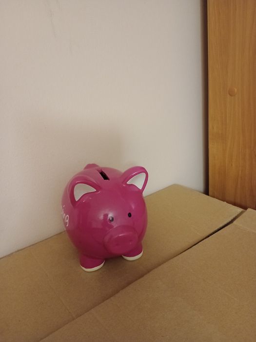 Świnka skarbonka królowa zakupów