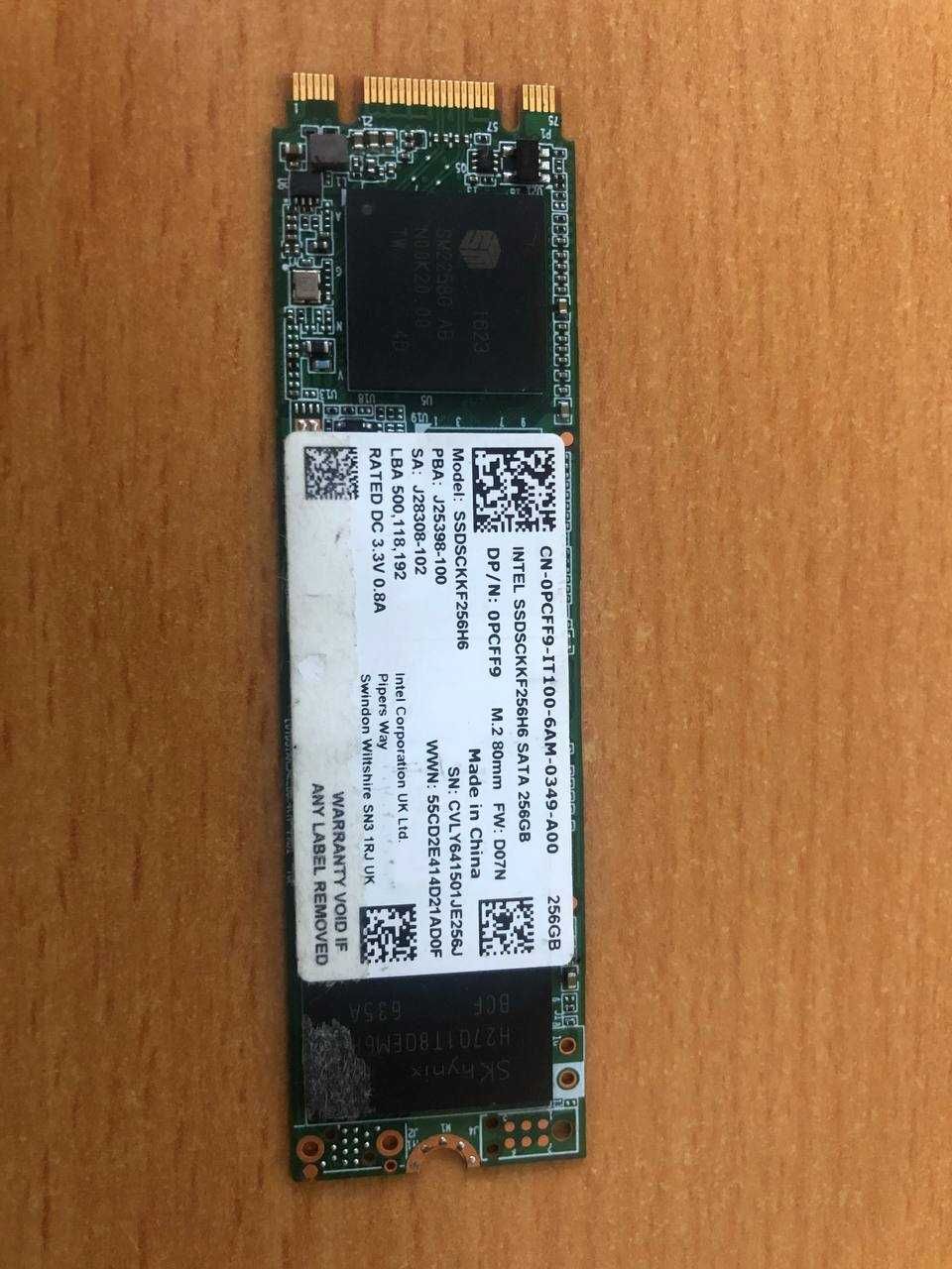 INTEL ssd sata 256GB