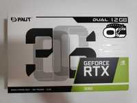 Видеокарта Palit NVIDIA GeForce RTX 3060 Dual OC 12Gb Новая