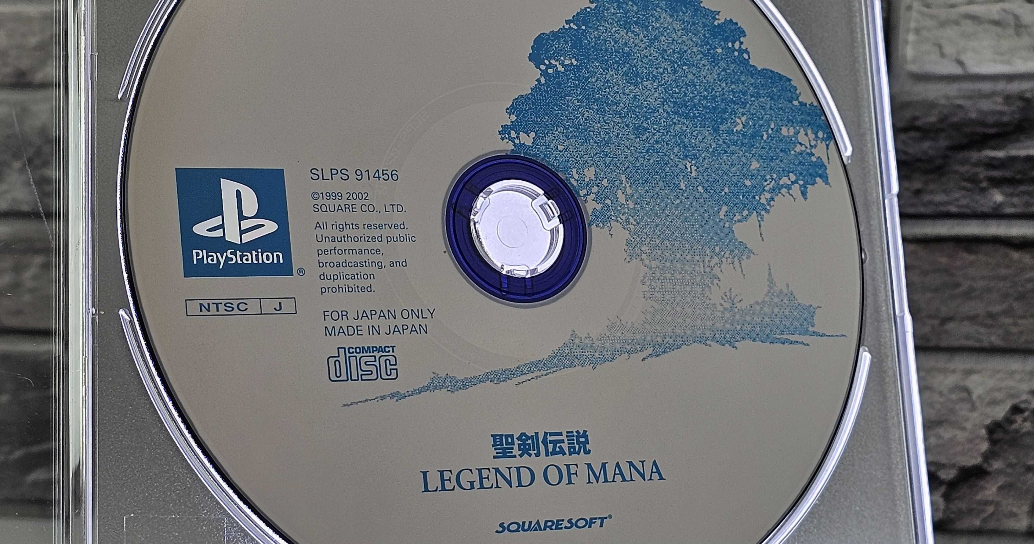 Legend of Mana - Seiken Densetsu Remastered edycja PSOne Books