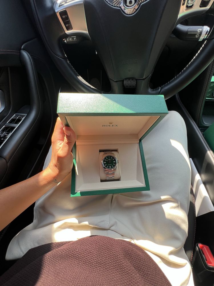 Rolex Oyster Perpetual 41 – Mostrador Verde