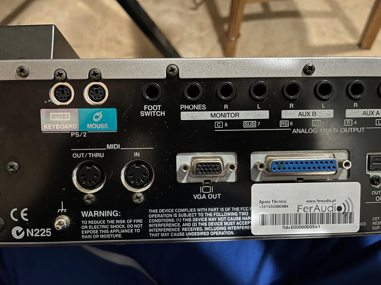 Roland VS-2400 Mesa de Mistura