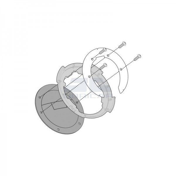 BF26 mocowanie KAWASAKI Versys 650 (15>21)-tanklock tankbag NOWE