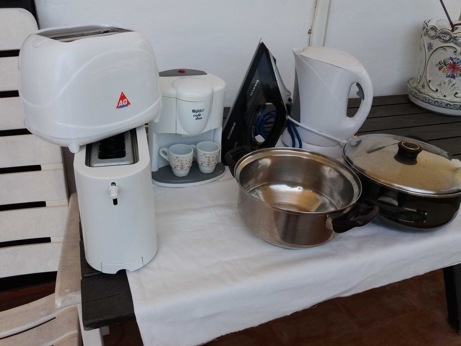 torradeira grelhador batedeira cafeteira waffels ferro grelhador fondu