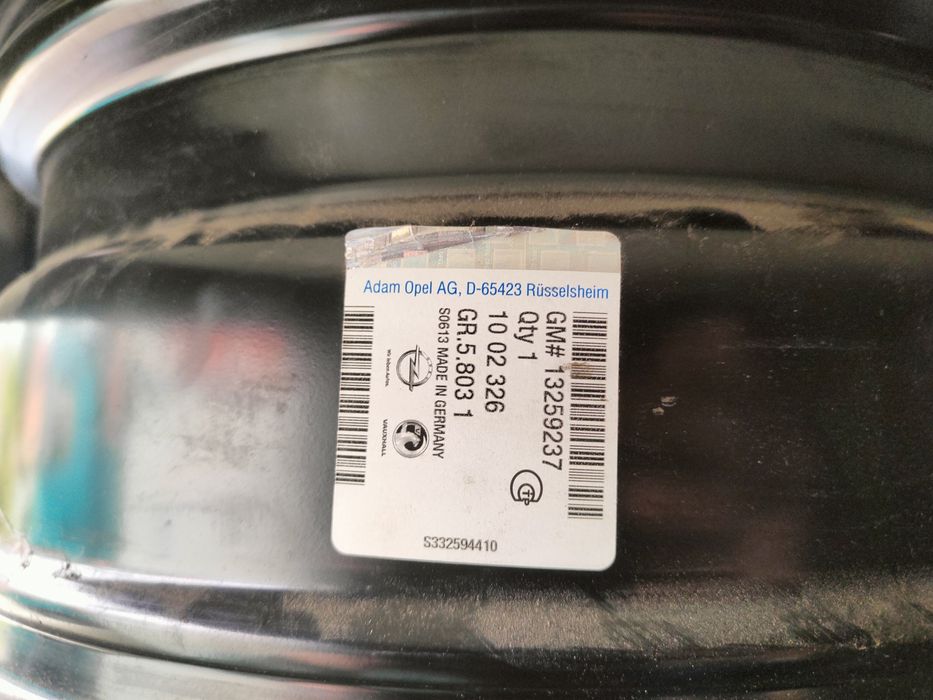 Felgi Stalowe Opel 17 Cali 5x115 Komplet Oryginalne Astra Insignia