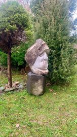 Rzeźba w kamieniu waga ok 80 kg