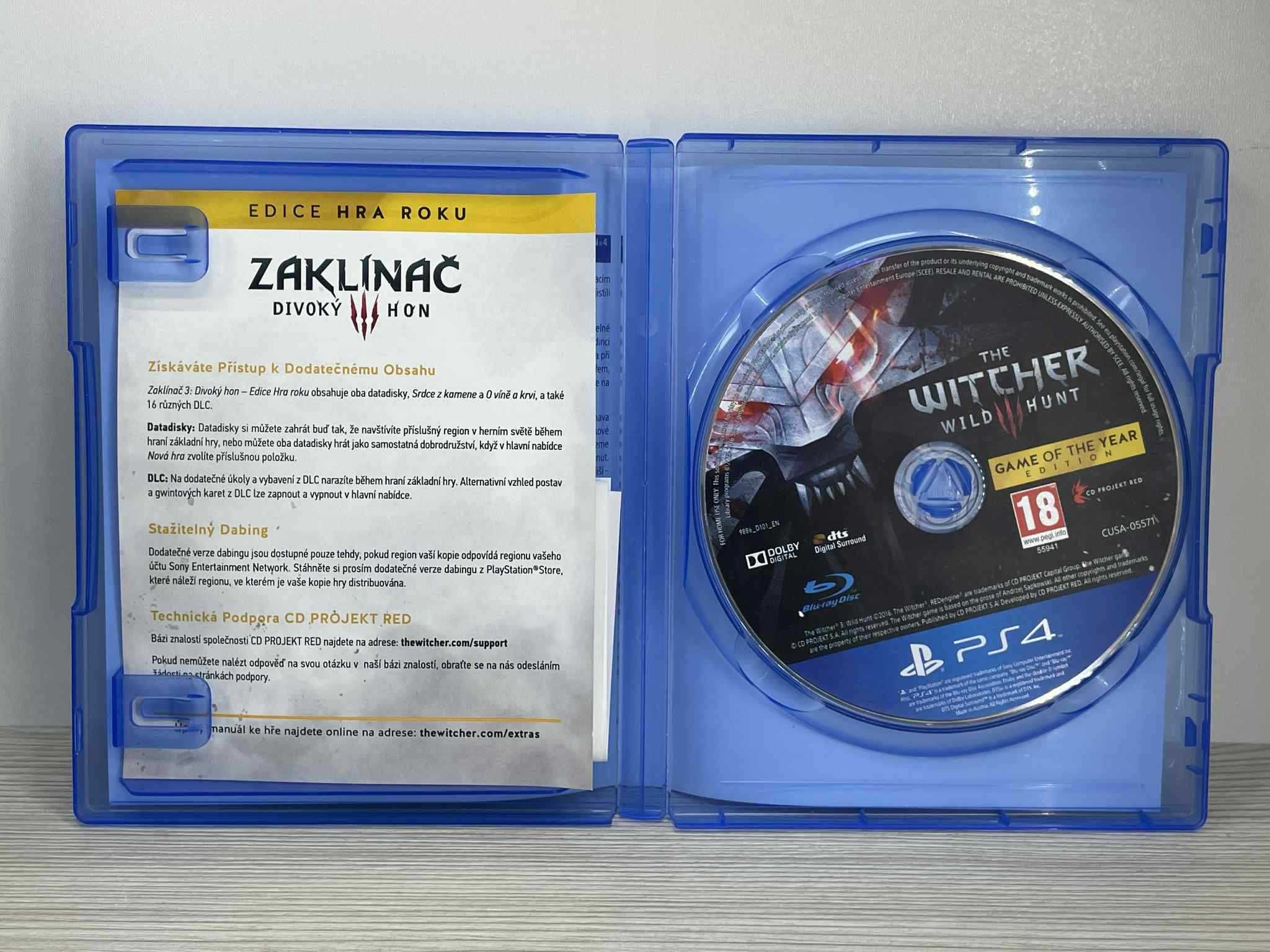 Gra The Witcher 3: Wild Hunt Wiedźmin Year Edition PlayStation 4 (PS4)
