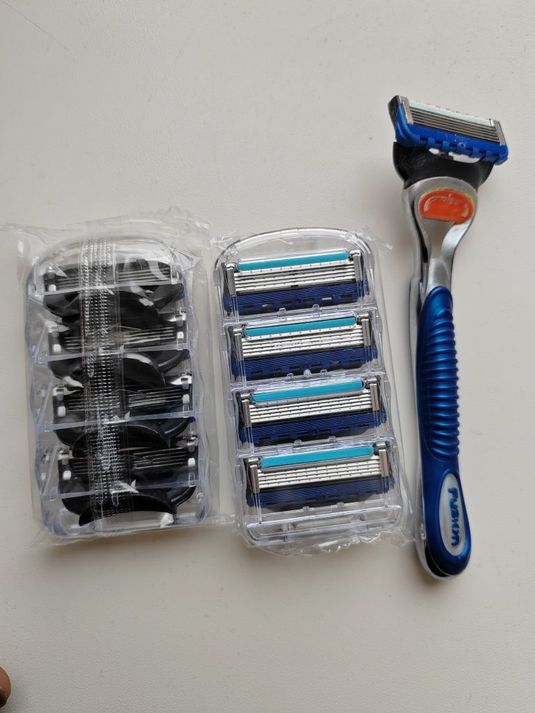 Кассеты для бритья к станкам, Gillette Mach 3, Mach3 Turbo и Fusion 5.