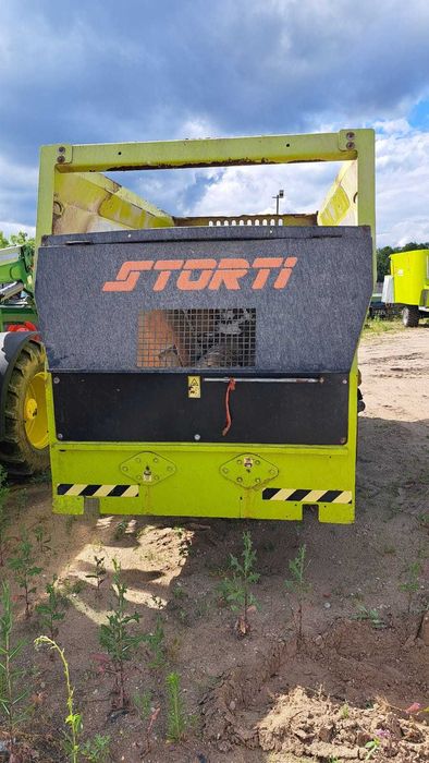 Wóz paszowy, paszowóz, Storti Boxer MT 150, 15m3