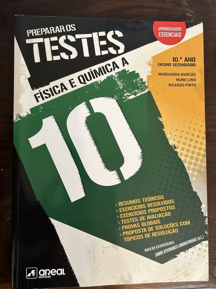 Livros testes 10 ano