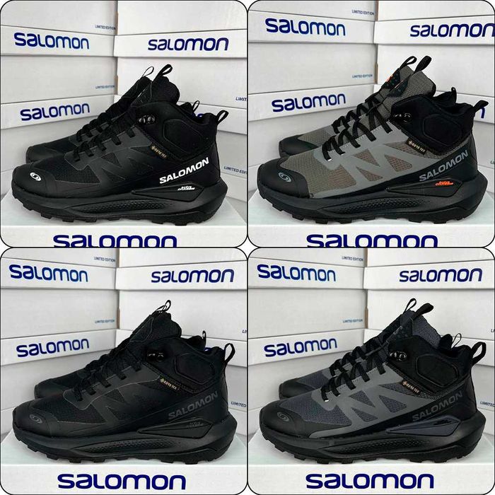 Salomon Elixir Activ на хутрі (41-46) кросівки чоловічі зимові