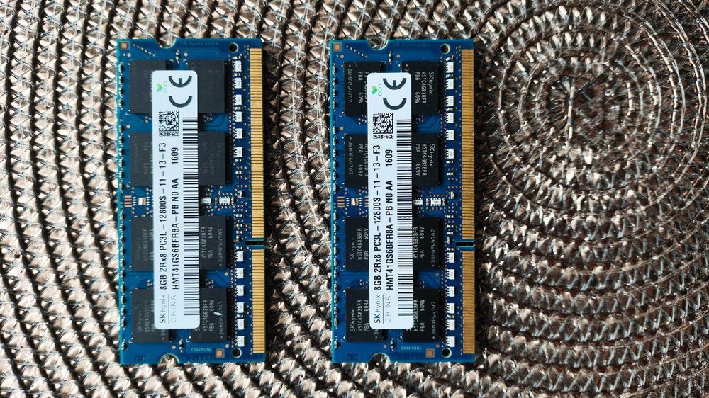 Pamięć RAM 8GB LUB 16GB DDR3  PC3L-12800S HMT41GS6BFR8A 1600MHz 1.35V