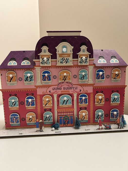 Kalendarz domek adwentowy świąteczny