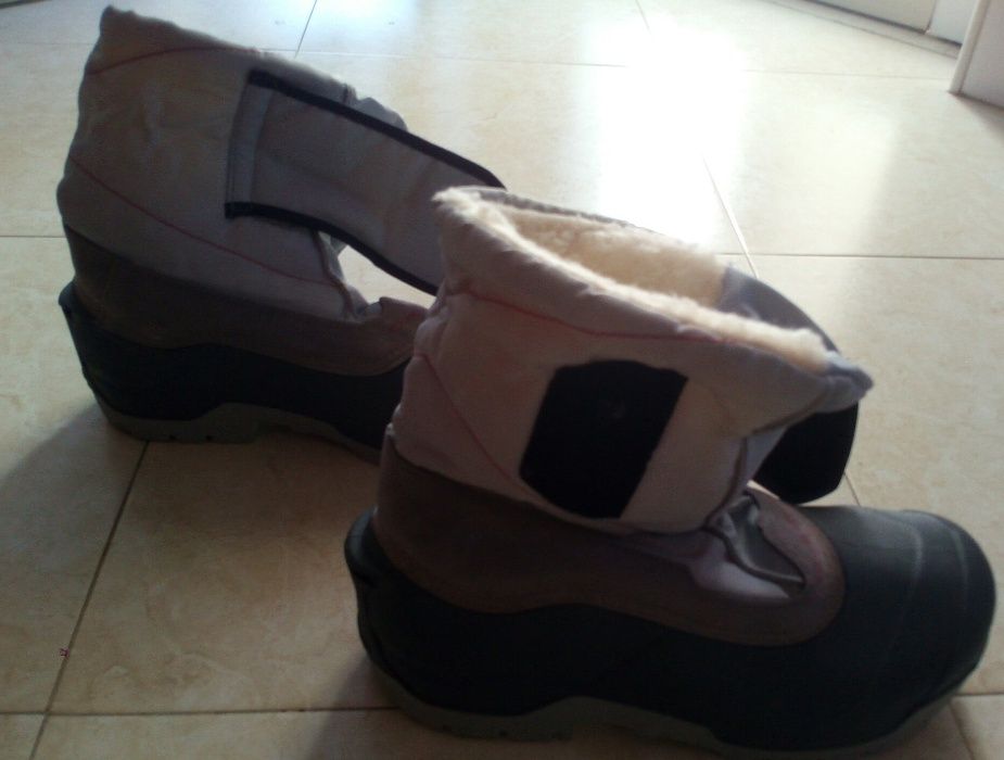 Botas para a neve