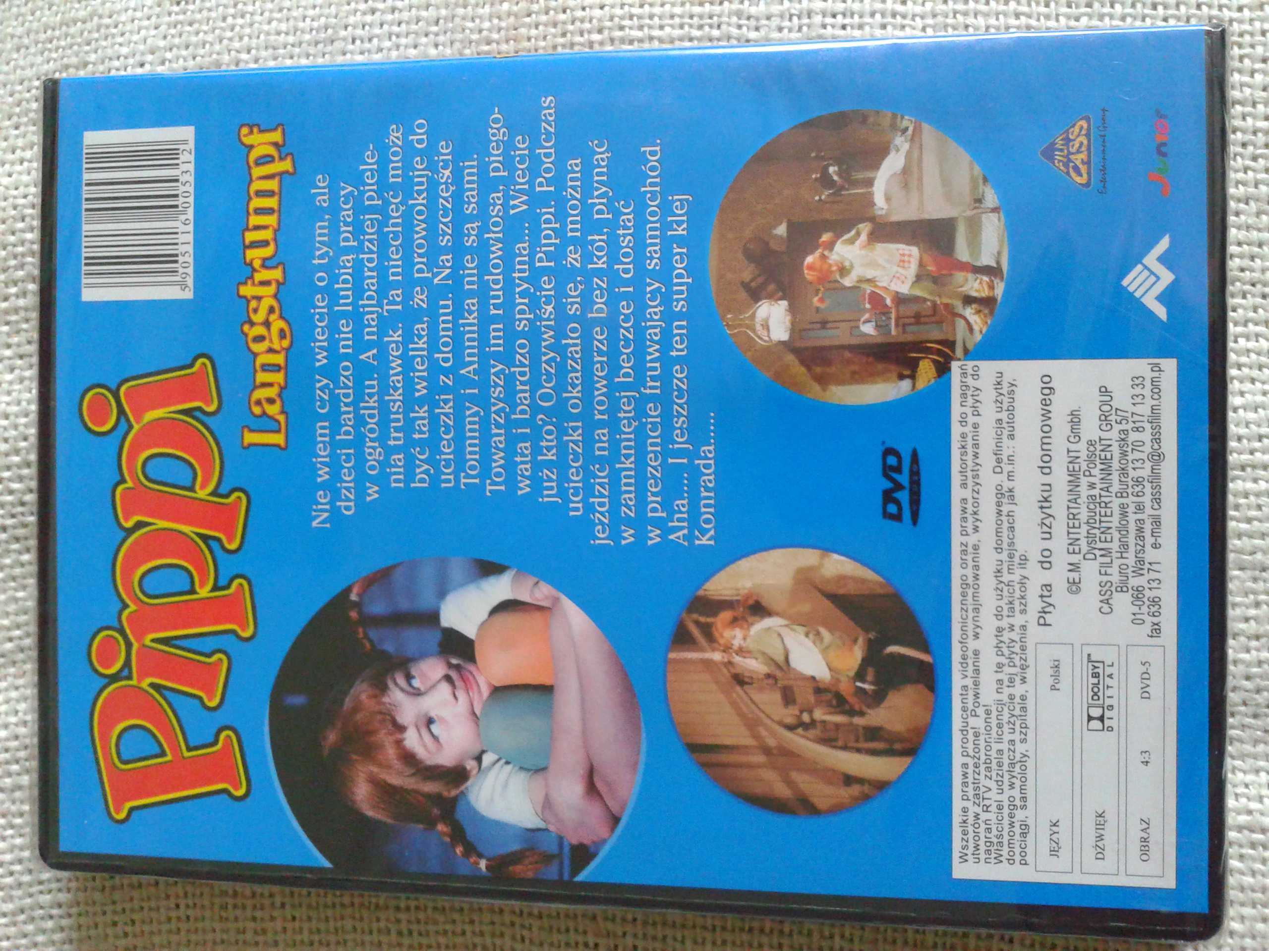 Pippi Langstrumpf, Ucieczka Pipi  DVD
