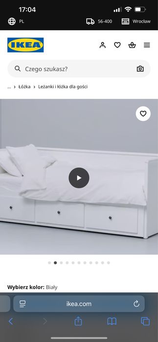 Łóżko Hemnes IKEA