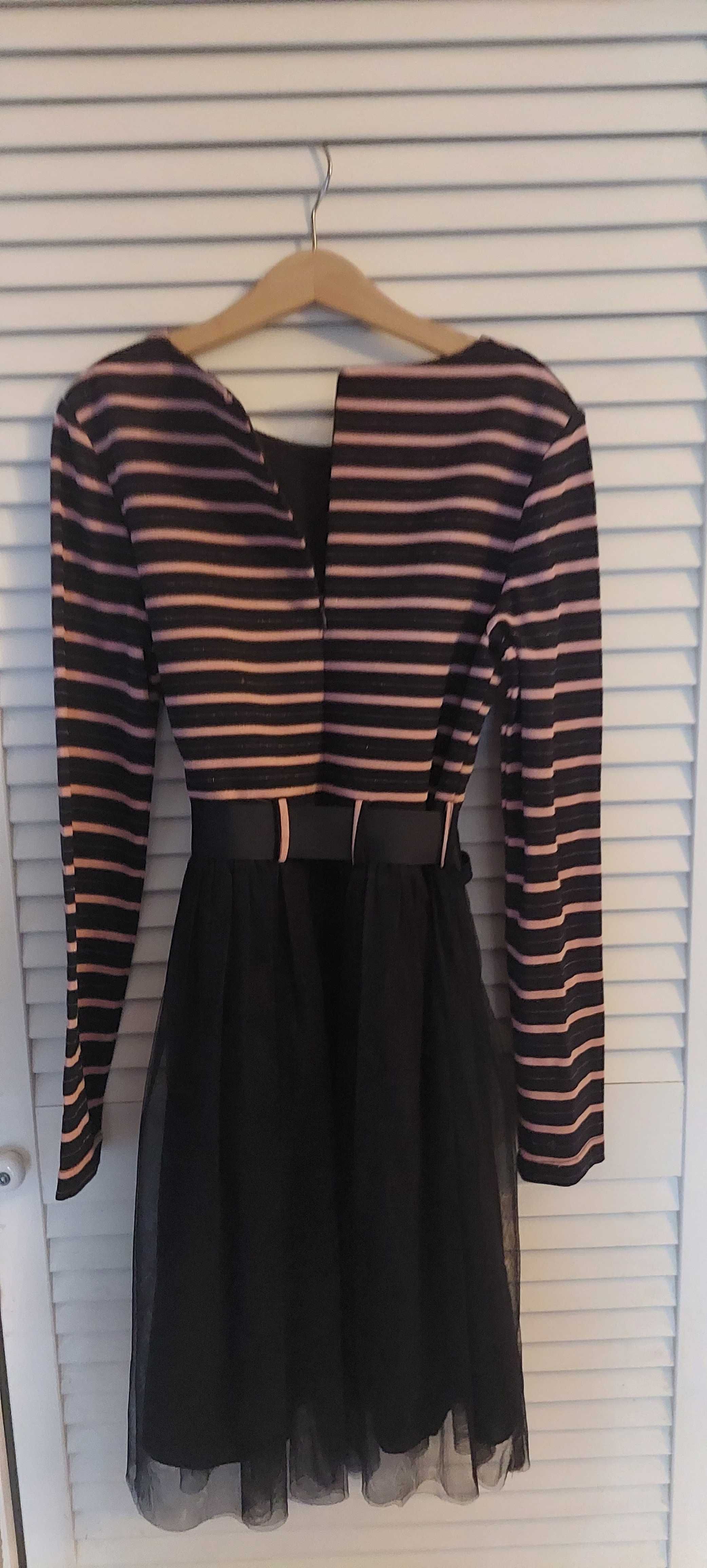 Zalando sukienka, tiulowa spódnica r.152 bdb
