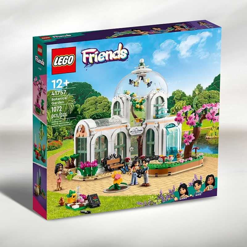 НИЗЬКА ЦІНА! Конструктор LEGO friends Ботанічний сад 41757 оранжерея