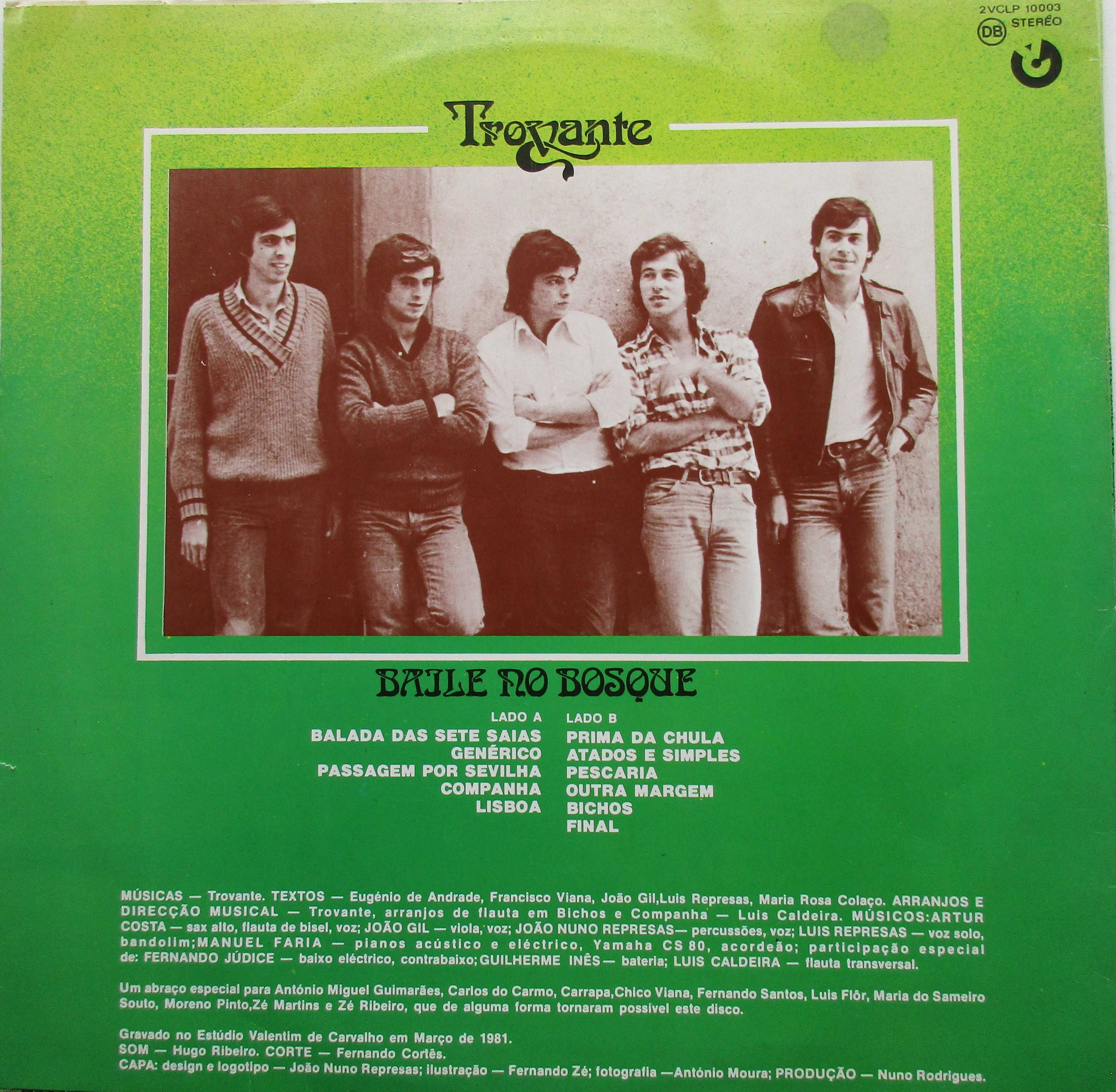 Trovante - - - - - Baile no Bosque - - - - - LP