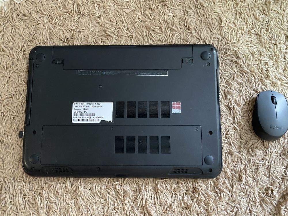 Dell Inspiron 3521/intel i3/8gb RAM/SSD128+HDD500/Amd Radeon HD7670M