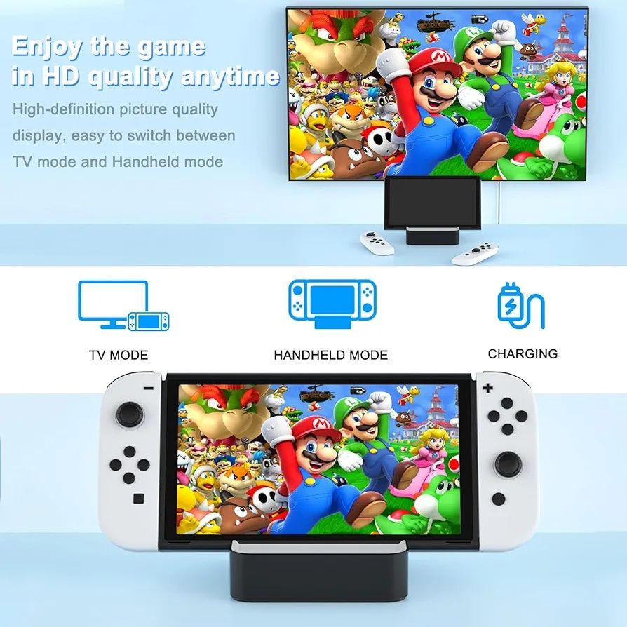 Ulepszona Stacja Dokująca Switch Tv Do Switch Switch OLED Mviioe