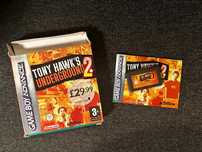 Tony Hawk Hawk’s Underground 2 GameBoy Advance Cartrige BoxInstruction