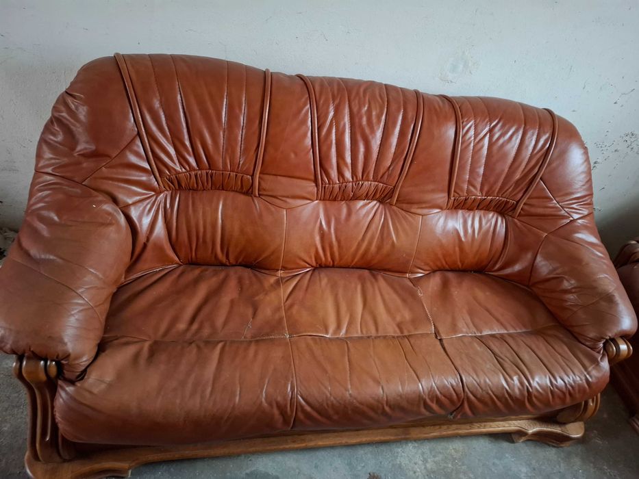 Wypoczynek ze skóry naturalnej