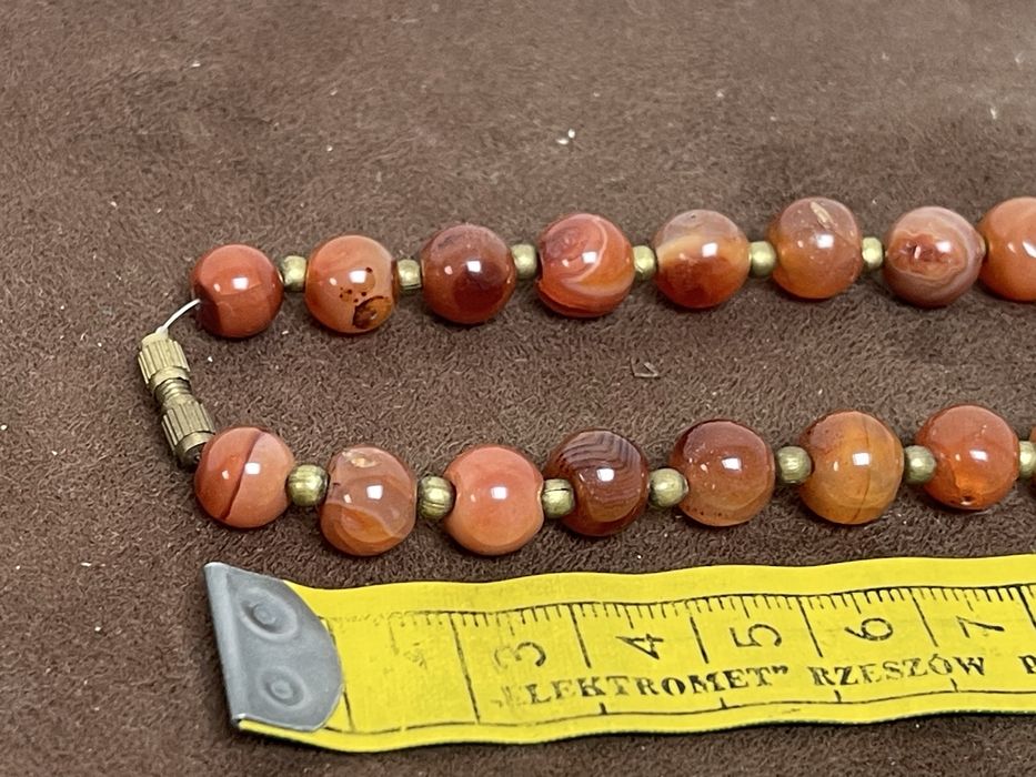 Stary Naszyjnik z Kamieniami z Prl