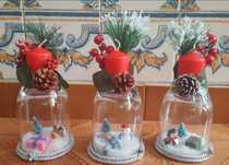 Adorno de natal feito a mão